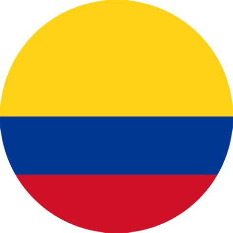 colombia flag circle png